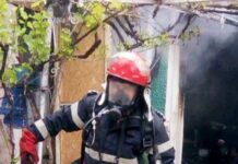 Incendiu provocat de o butelie de aragaz într-o gospodărie din Nanov