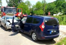 Patru persoane au ajuns la spital în urma unui accindent rutier produs la Videle