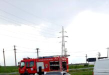 Două victime în urma unui accident rutier produs la intersecția DN6 cu DJ612, la Roșiorii de Vede