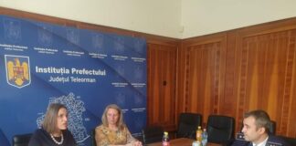 Vizită de la centru la Prefectura Teleorman