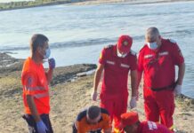 O tânără s-a înecat în Olt, la Islaz