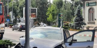 Două victime în urma unui accident pe strada Dunării din Alexandria