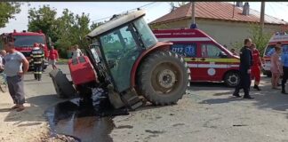 Trei victime în urma unui accident la Conțești