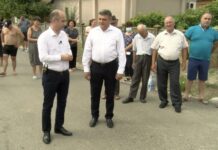 Adrian Gâdea, în vizită de lucru pe șantierele de pe drumurile județene aflate în proces de reabilitare și modernizare