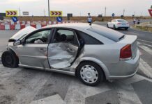 Accident rutier cu victime, la intersecția DJ504 cu centura ocolitoare a Alexandriei – patru persoane au ajuns la spital