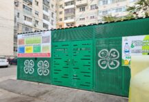 Primăria Alexandria montează noi platforme de colectare a deșeurilor