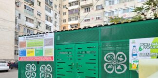 Primăria Alexandria montează noi platforme de colectare a deșeurilor