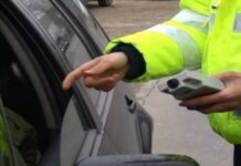 Bărbat din Peretu, prins la volan sub influența alcoolului