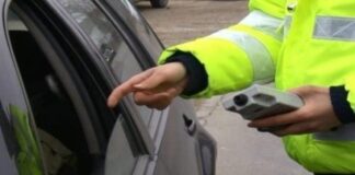 Bărbat din Peretu, prins la volan sub influența alcoolului