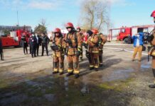 Pompierii bulgari și români s-au pregătit la Poligonul din Videle