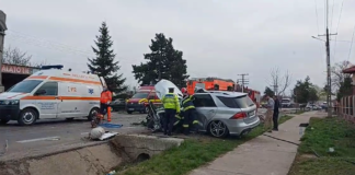 Două victime în urma unui grav accident pe E70, la Drăgănești – Circulația a fost blocată, a fost solicitată intervenția elicopterului SMURD