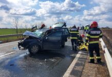 Grav accident rutier pe E70, la Măldăeni – O persoană a murit, alte patru au fost transportate la spital