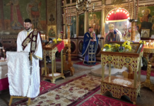 Slujbă arhierească în parohia Buna Vestire din Lunca, prilejuită de sărbătorirea hramului bisericii