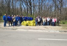 500 de kilograme de deșeuri au fost strânse, în Teleorman, în prima zi din Campania naţională „Curăţăm România”