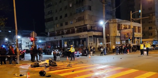 Motociclist implicat într-un accident grav pe strada Dunării din Alexandria