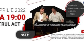 Piesa de teatru ”Păi…despre ce vorbim noi aici, domnule?” se joacă la Centrul Multifuncțional pentru Tineri