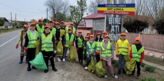 Acțiune de ecologizare la Lunca, Segarcea Vale și Ciuperceni, în cadrul campaniei “Teleorman, județ curat”