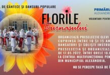 Preselecție pentru ansamblul de cântece și dansuri populare ”Florile Burnasului”