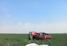 Accident cu între Gălăteni și Perii Broșteni; trei persoane au ajuns la spital