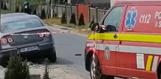 Biciclist implicat într-un accident rutier la Troianul