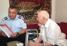 Salvatorii din județ l-au sărbătorit pe cel vârstnic pompier din Teleorman