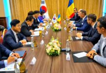 Senatorul Eugen Pîrvulescu s-a întâlnit cu omul numărul 2 din Corea de Sud