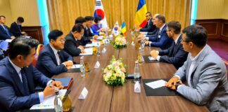 Senatorul Eugen Pîrvulescu s-a întâlnit cu omul numărul 2 din Corea de Sud