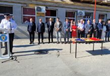 GALERIE FOTO/ Ziua Pompierilor, sărbătorită în județ cu avansări în grad, prezentare de tehnică și exerciții demonstrative