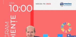 Conducerea Primăriei Alexandria, audiențe începând din 1 martie