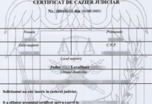 Certificatul de cazier judiciar este disponibil și online