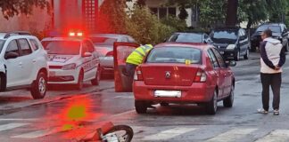 Beat și fără permis, a provocat un accident rutier în Alexandria