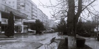 Primarul Victor Drăgușin, prezent în șantierul de la centrul pietonal: „Am ajuns la faza montării pavajului din granit”