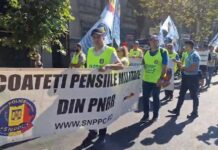 NOI PROTESTE ALE POLIȚIȘTILOR ȘI REZERVIȘTILOR MILITARI