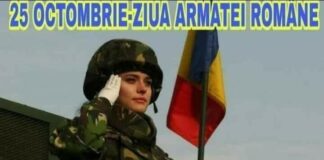 25 OCTOMBRIE – ZIUA ARMATEI ROMÂNIEI