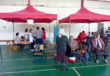 (FOTO)Sala de Sport din Zimnicea a găzduit Caravana de Bine, acțiune organizată de Crucea Roșie Teleorman și Primăria Zimnicea