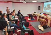 Sesiuni de instruire a cadrelor didactice din unitățile școlare din Alexandria, în baza unui protocol încheiat între Primărie și Crucea Roșie