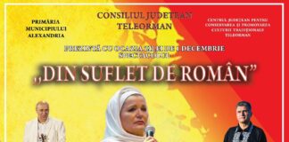 Ziua Națională sărbătorită prin spectacolul “Din suflet de român”