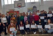 Elevii olimpici din Alexandria și profesorii îndrumători au fost premiați de președintele CJ Teleorman Adrian Gâdea