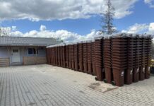 La Drăgănești Vlașca se distribuie pubele pentru colectarea selectivă a deșeurilor