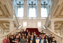 Elevi de la Școala Gimnazială Săceni, în vizită la Senat/ Eugen Pîrvulescu: “a fost o zi frumoasă și plină de învățăminte pentru noi toți!”