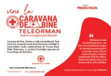 Caravana de Bine a Crucii Roșii Teleorman ajunge la Dracea