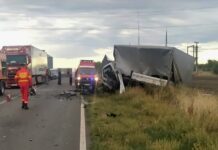 Accident rutier cu un mort și un rănit grav, pe E70 la Drăgănești Vlașca