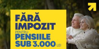 Nicolae CIUCĂ, presedinte PNL: Se elimină impozitarea pensiilor sub 3000 de lei. Inițiativa PNL aduce beneficii pentru milioane de pensionari