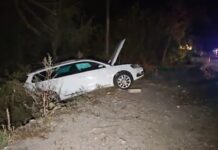 Accident pe DN52: Un tânăr de 18 ani a pierdut controlul mașinii, având la bord trei minore