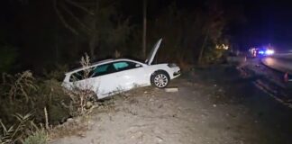 Accident pe DN52: Un tânăr de 18 ani a pierdut controlul mașinii, având la bord trei minore