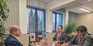 Primarul Alexandriei Victor Drăgușin a primit vizita Ambasadorului Japoniei în România