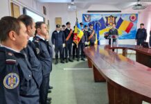 Forțe proaspete la ISU Teleorman. Cinci noi pompieri au depus Jurămânul Militar în cadrul unei ceremonii solemne