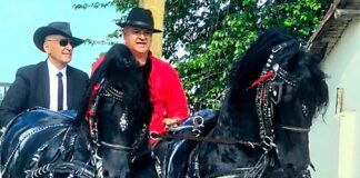 Iulian Badea duce tradiția mai departe – „Botezul cailor” a fost sărbătorit și în acest an la Poroschia