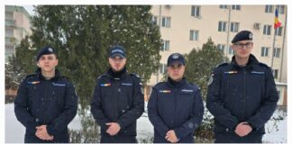 Elevi și studenți în practică la Inspectoratul Județean de Jandarmi Teleorman