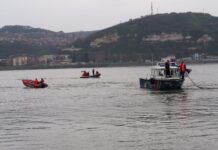 Exercițiu ISU Teleorman cu forte sporite în zona portului din Turnu Măgurele